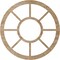 Ekena Millwork Grace Wood Fretwork Pierced Ceiling Medallion, Red Oak, 24"OD x 8 3/4"ID x 3/8"T CMWP24X0375GRRO - alternate 3
